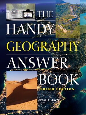 cover image of The Handy Geography Answer Book